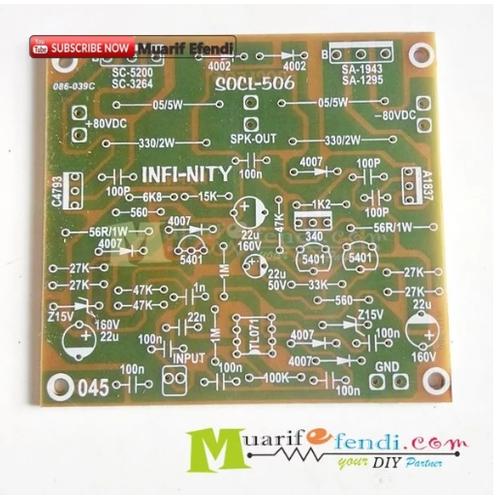 Jual PCB Power Amplifier SOCL506 SOCL 506 NEW 045 - Kab. Madiun