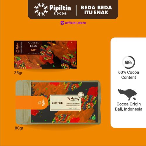 Foto Produk Chocolate Bar Coffe Bean - 35gr dari Pipiltin Cocoa