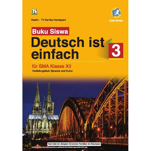 Jual Buku Siswa Bahasa Jerman Sma Deutch Ist Einfach Kelas 10 11 12 - Kelas 12 - Jakarta Timur - Kotakbuku Press Tokopedia