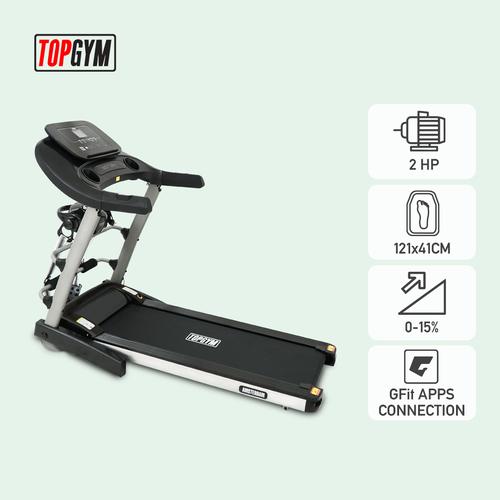 Foto Produk Alat Fitness Treadmill Elektrik Topgym Amsterdam ( Auto Incline ) dari JACO TVS
