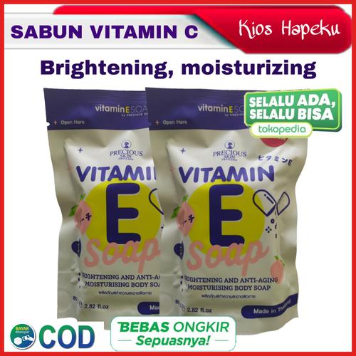 Foto Produk SABUN VITAMIN E MENCERAHKAN DAN MELEMBABKAN/SABUN PEMUTIH BADAN 80g dari kios hapeku
