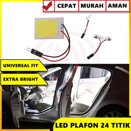 Foto Produk LAMPU LED KABIN PLAFON FESTOON COB PLASMA 24 TITIK TERANG UNIVERSAL dari Modifikasi Market