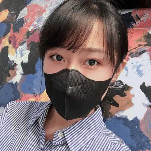 Gambar Masker Duckbill 3D Hitam Black 3ply 3 ply Mask Earloop 1box isi 50Pcs dari lbagstore Kota Depok Tokopedia