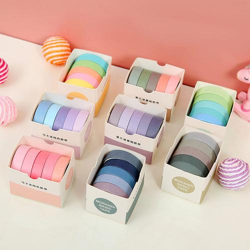 Foto Produk Masking Tape Set 5pc Essential Collection - Masking Tape - Selotip dari Pinkabulous