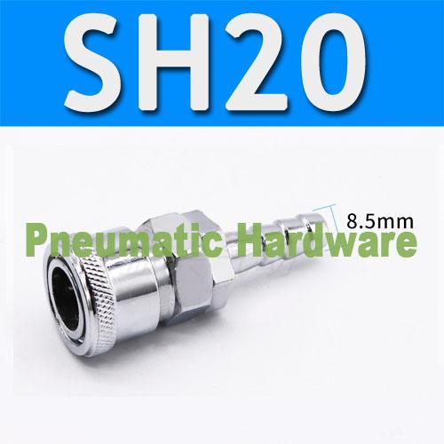 Foto Produk SH20 SH-20 SH 20 Male Plug Quick Coupler Connector hose kompresor KD44 dari Pneumatic dan Hardware