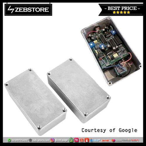 Foto Produk Material Box Case Pedal Effect Aluminium 1590B 111x60x31mm dari Zeb Hobbies Store
