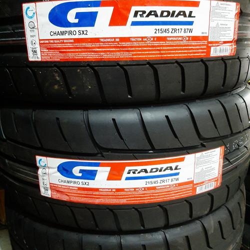 Gambar BAN GT RADIAL 215 45 17 CHAMPIRO SX2 SEMI SLICK RACING dari MASTERODA Kota Tangerang Tokopedia