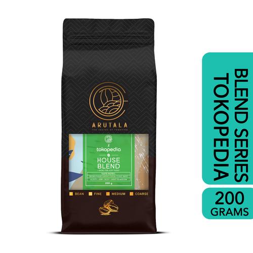 Foto Produk ARUTALA x Tokopedia Blend Untuk Kopi Susu 200 gram - Biji dari Arutala Online Co.