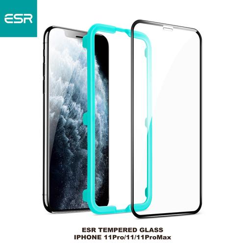 Gambar ESR Tempered Glass Screen Protector Anti Gores iPhone 11Pro 11 Pro Max - iPhone 11ProMax, 2.5D NO FRAME dari Fiorente Stuff Jakarta Utara Tokopedia
