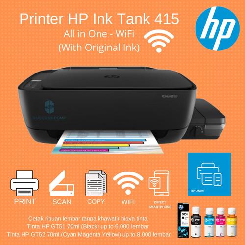 Jual Printer HP Ink Tank Wireless 415 All-in-One - Kota Bekasi - Success  Comp | Tokopedia