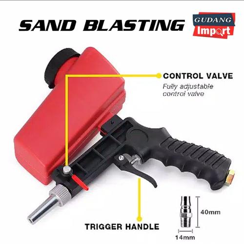 Gambar SAND BLASTING PENYEMPROT PASIR SPRAY GUN SPRAYGUN PERONTOK CAT PENGHIL dari GUDANGIMPORT99 Kota Tangerang Selatan Tokopedia