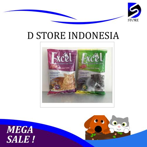 Gambar Excel Excellent Cat Food 500 Gram Makanan Kucing PROMO - IKAN dari D Store Indonesia Jakarta Timur Tokopedia