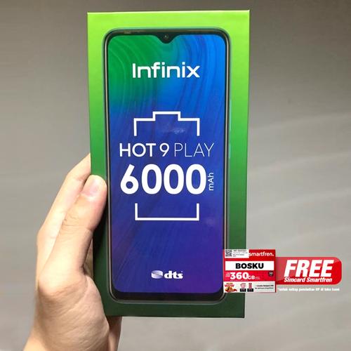 Foto Produk INFINIX HOT 9 PLAY 4/64 GB PASTI READY - Quetzal Cyan dari Weis Tech