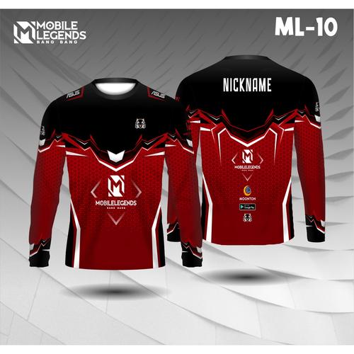 Mobile Legends Baju Gamer Mobile Legends Jersey KAOS JERSEY GAMING