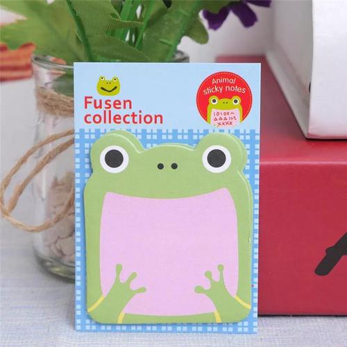 Gambar RB-A3 Kertas Memo Karakter Stationary / Sticky Notes Memo Animal - Katak Hijau dari RB TOYS AND TECHNOLOGY Kab. Tangerang Tokopedia