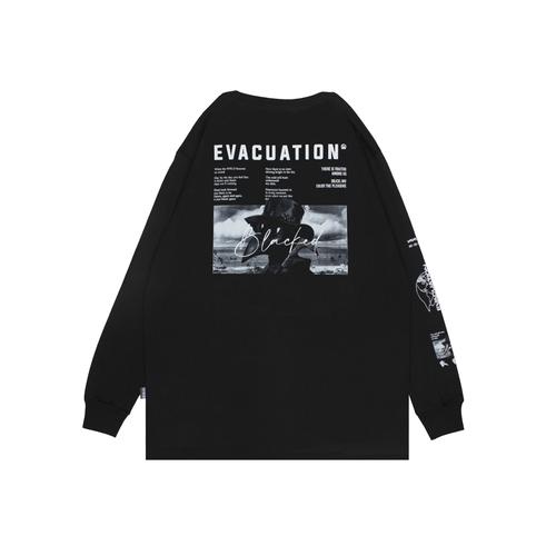Foto Produk Dobujack Tshirt Evacuation Black Longsleeve - XL dari DOBUJACK