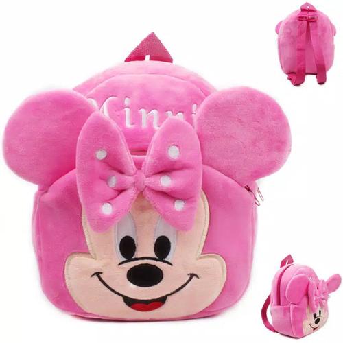 Foto Produk Tas anak perempuan bonus jam / Tas anak laki laki / Tas karakter lucu - Minnie Mouse dari fina fani store