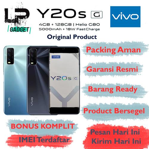 Jual Vivo Y20s G 4 128 Gb Garansi Resmi Vivo Hitam Kota Surabaya Lp Gadget Tokopedia