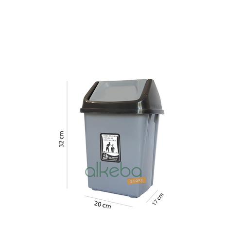 Foto Produk Tong sampah/ Tempat sampah tutup goyang 5 Ltr - USER BARU dari alat kebersihan bandung