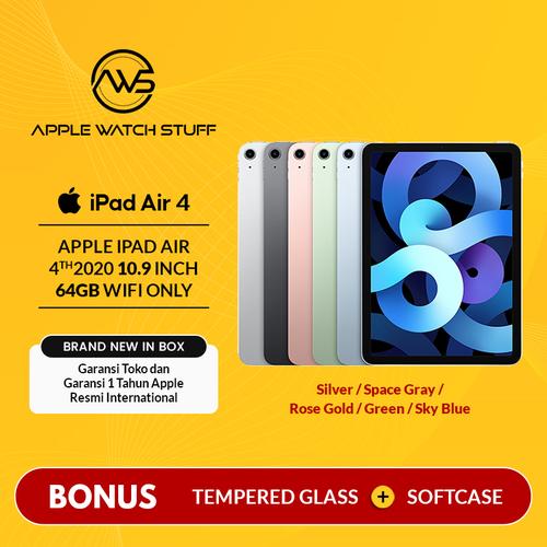 Foto Produk Apple iPad Air 4 / 4th Gen 2020 10.9 Inch 64gb Wifi Only BNIB - Space Grey dari applewatchstuff