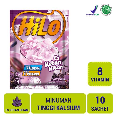 Foto Produk HiLo Es Ketan Hitam (10 Sch) dari NutriMart
