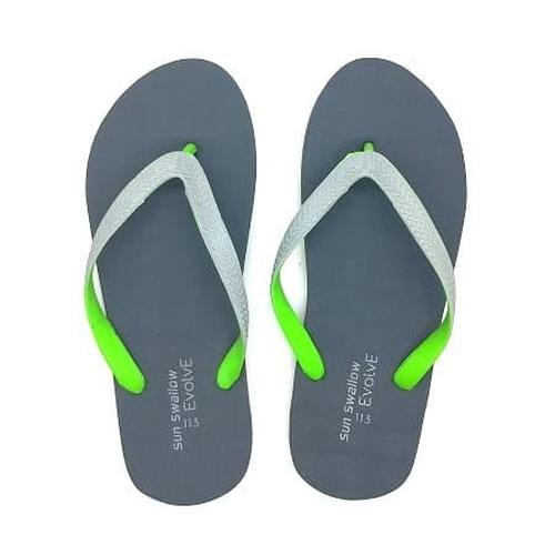 Foto Produk PAKET ISI 2 Sandal Jepit Sun Swallow Evolve Khusus Size 10.5 - 10.5, Hitam Biru dari 89stories