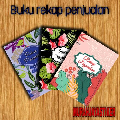 Gambar buku rekap penjualan olshop / buku pembukuan olshop - COVER A dari murah jaya stiker Jakarta Pusat Tokopedia