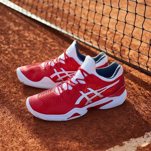 Jual Sepatu Tennis Tenis Asics Gel Court FF Novak Red Original - Kota  Tangerang Selatan - thekey | Tokopedia