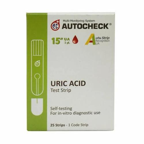 Foto Produk STRIP ASAM URAT / URIC ACID AUTOCHECK ISI 25 dari TokoTensi