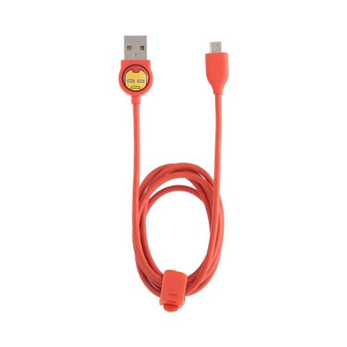 Foto Produk MINISO Marvel Kabel Data Micro USB Fast Charging Pengisian Daya 1m - Iron Man dari Miniso Indonesia