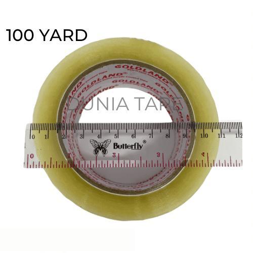 Gambar LAKBAN 2 INCH 100 YARD FULL KUALITAS DAIMARU BENING DAN COKLAT - Cokelat dari DUNIA TAPE undefined Tokopedia