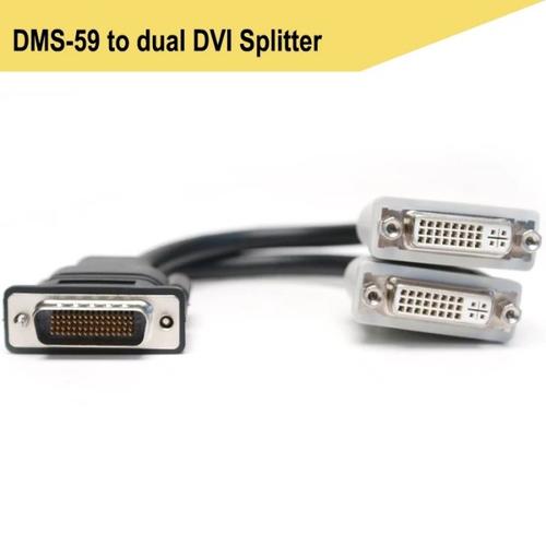 Foto Produk Kabel DMS59 to Dual DVI - ORIGINAL USA - DMS 59 to DVI Splitter dari Panda PC