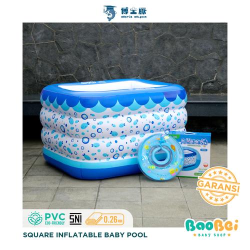 Foto Produk Kolam Renang Bayi Doctor Dolphin / Baby SPA / Kolam Renang Intex - Kolam + Pompa dari baobei baby shop