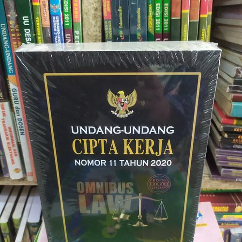 Foto Produk Undang-undang cipta kerja no 11 th 2020 dari tumbas buku