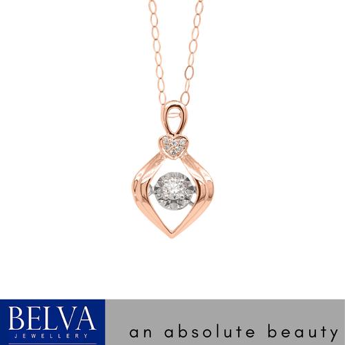 Foto Produk Liontin Berlian / Pendant Diamond - Belva Jewellery - BAPDAU01798 - White Rose Gold dari Belva Jewellery Online