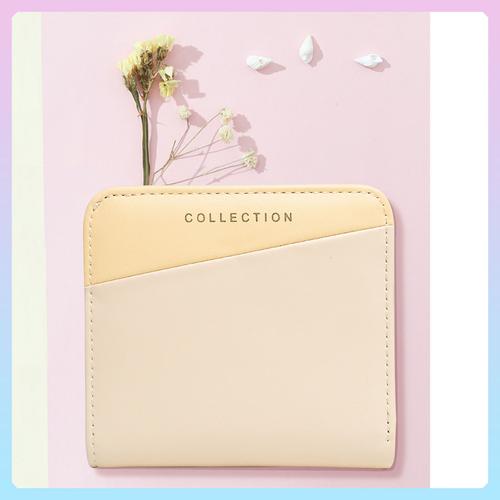 Foto Produk MINISO Dompet Wanita Kecil Lipat Pendek Dompet Uang Kartu Tas - Kuning dari Miniso Indonesia
