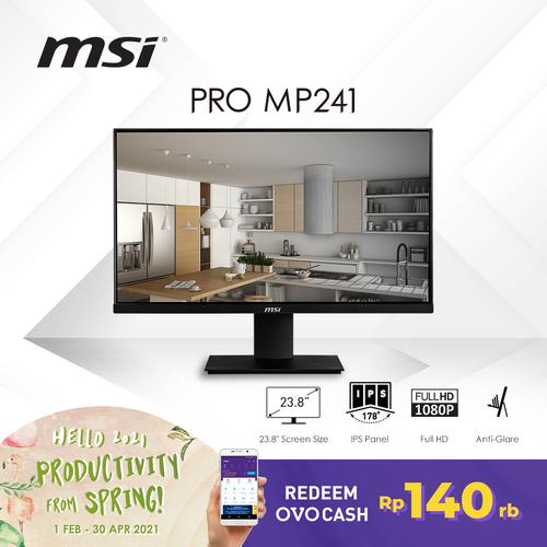 Gambar MSI PRO MP241 - 24" Borderless Profesional Monitor dari ANANDAM.ID undefined Tokopedia