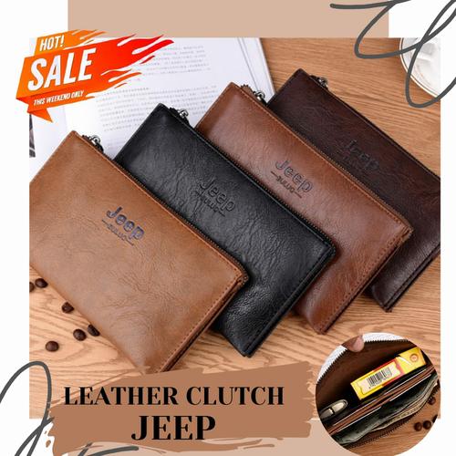 Foto Produk Clutch Bag JEEP kulit pria / handbag pria dari ValVel shopp