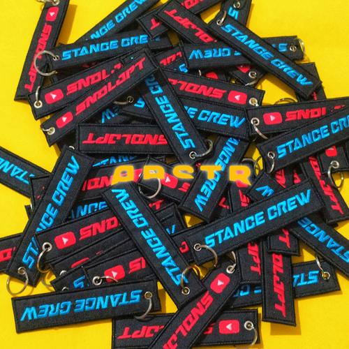 Foto Produk CUSTOM Gantungan Kunci Bordir dari AB Embroidery Store