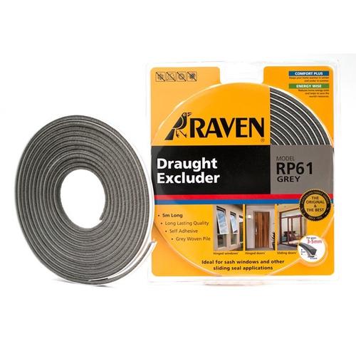 Foto Produk Raven Door & Window Seal RP 61 Grey / Moher, Mohair sliding door dari GGEsta Indonesia