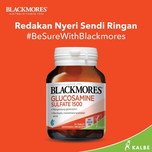 Foto Produk blackmores glucosamine sulfate 1500 isi 30 vitamin tulang dan sendi dari iven collection