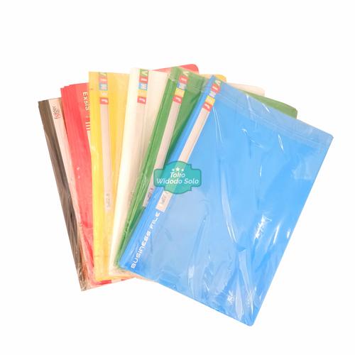 Jual Map Bisnis File Folio Putih Hijau Kuning Merah Business File Isi ...