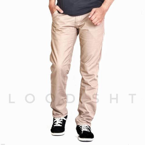 Foto Produk CELANA PANJANG PRIA CHINO LOODSHT CASUAL MOCCA GROSIR MURAH - MOCCA, M dari LOODSHT