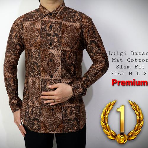 Foto Produk KEMEJA SLIM FIT / FASHION PRIA / BATIK PRIA / SLIMFIT / ODZA / D331 dari BatikLovers Nusantara