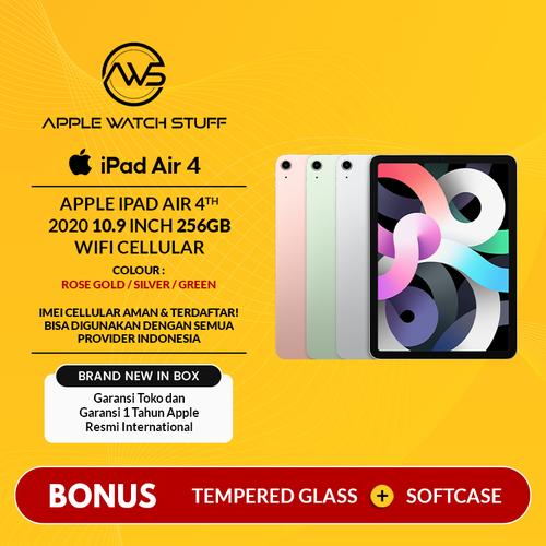 Foto Produk Apple iPad Air 4 / 4th Gen 2020 10.9 Inch 256gb Wifi Cellular BNIB - Space Grey dari applewatchstuff