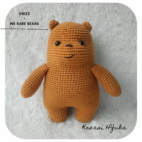 Jual Boneka Rajut We Bare Bears • Amigurumi HYuka Dolls - Panda - Kab ...