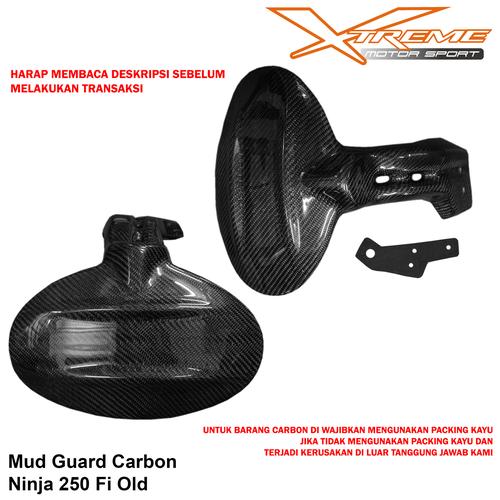 Gambar Mudguard Carbon Ninja 250 Fi or Z250FI or R25 or MT25 Ready dari Xtreme Motor Sport Jakarta Barat Tokopedia