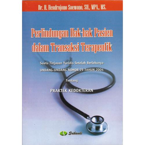 Foto Produk PERLINDUNGAN HAK-2 PASIEN DL TRANSAKSI TERAPEUTIK -UR dari Toko Buku Uranus