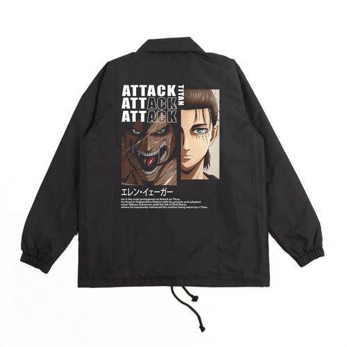 Jual Jaket Coach Anime Attack On Titan 