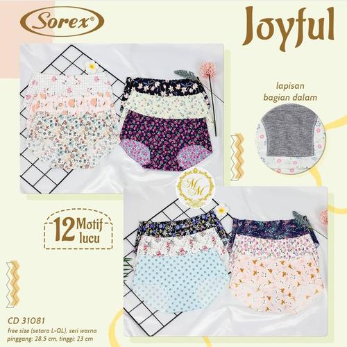 Foto Produk Celana dalam wanita Sorex seamless tanpa jahitan 31081 - Random, 31081 dari MMcollections mom&kids